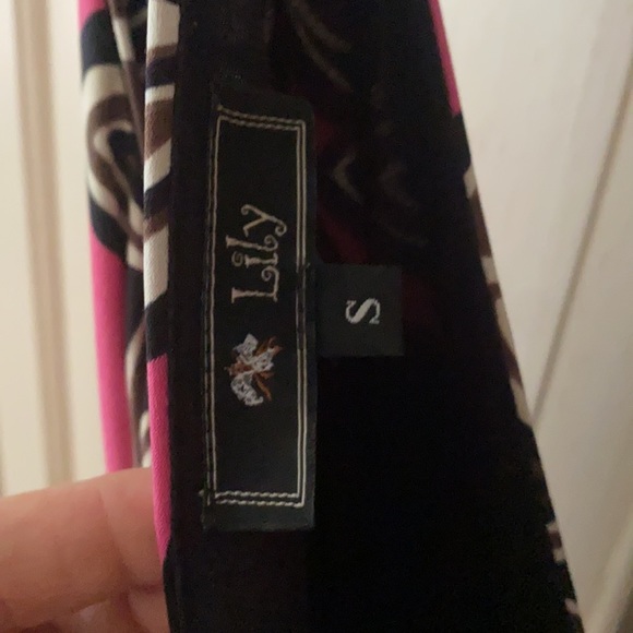 Lily maxi dress pink with flowers - Picture 4 of 5